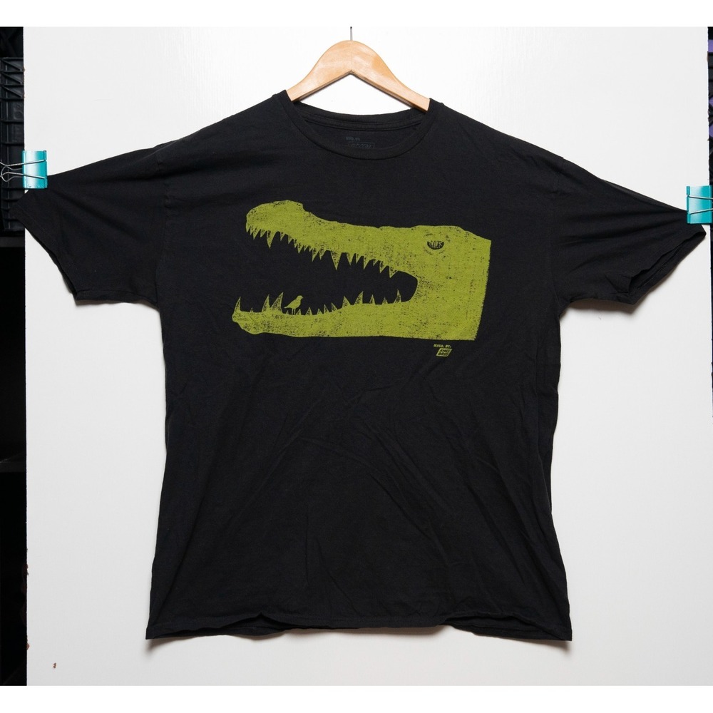 Crocodile Bird‎ Ames Bros T-Shirt Men's Black Size XL